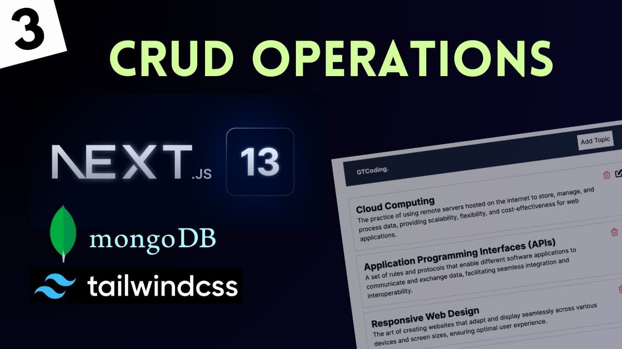 Next.js & MongoDB Mastery